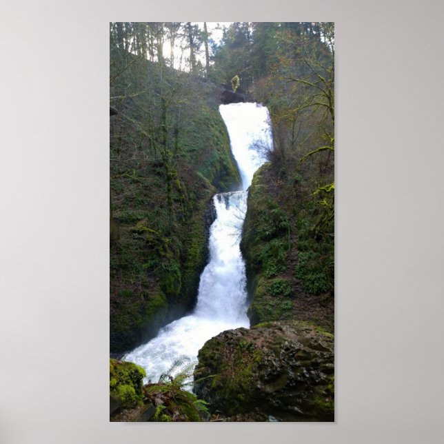 Affiche Bridal Veil Falls, Oregon (Devant)