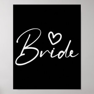 Affiche Bride Squad Bachelorette Party Bridesmaid Crew Bri