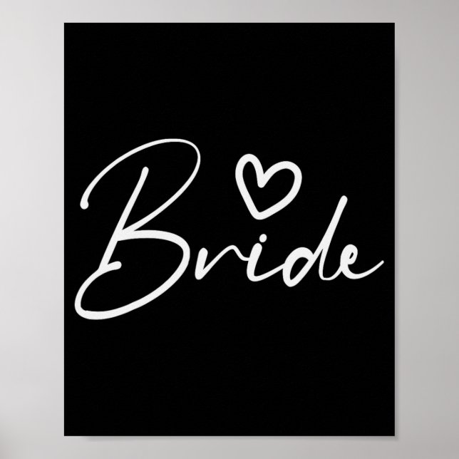 Affiche Bride Squad Bachelorette Party Bridesmaid Crew Bri (Devant)