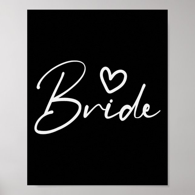 Affiche Bride Squad Bachelorette Party Bridesmaid Crew Bri (Devant)