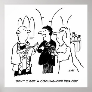 Affiche Bridegroom Wants a Cooling-Off Period Funny