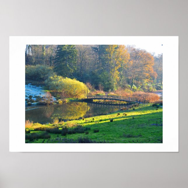 Affiche Bridge in the countryside (Devant)