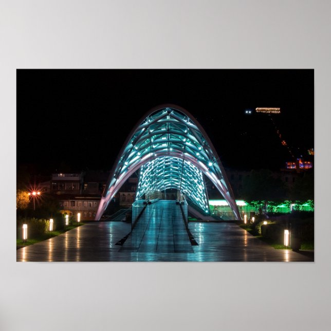 Affiche Bridge of Peace, Tbilisi, Géorgie (Devant)