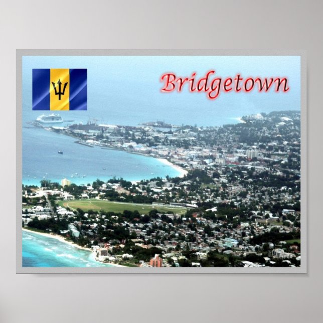 Affiche Bridgetown - Barbade - (Devant)