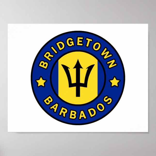Affiche Bridgetown Barbade (Devant)