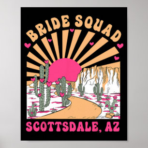 Affiche Brigade Scottsdale Desert Disco Bachelorette P