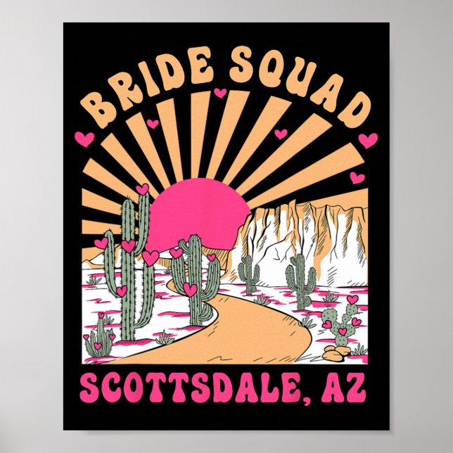 Affiche Brigade Scottsdale Desert Disco Bachelorette P (Devant)