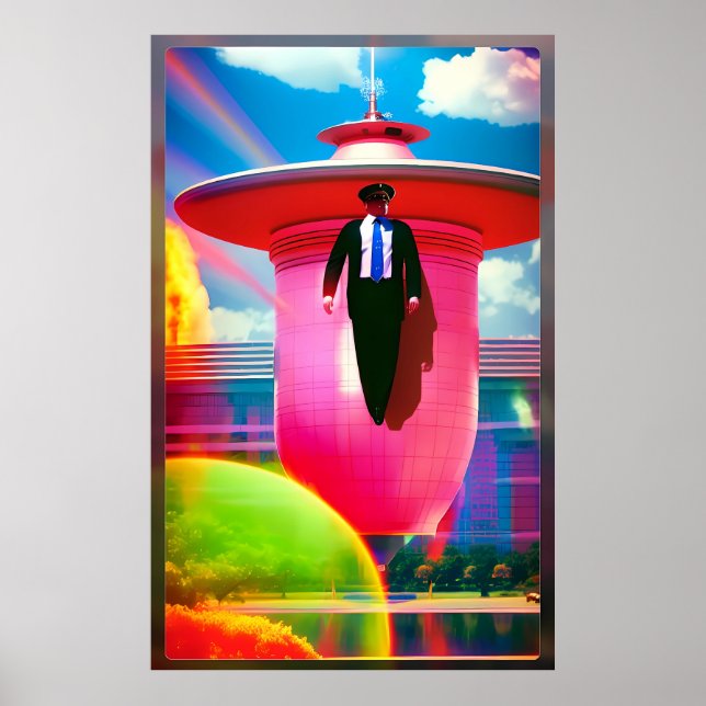 Affiche Bright Day pour l'Etat policier (Devant)