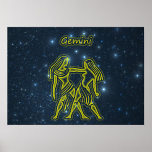Affiche Bright Gemini