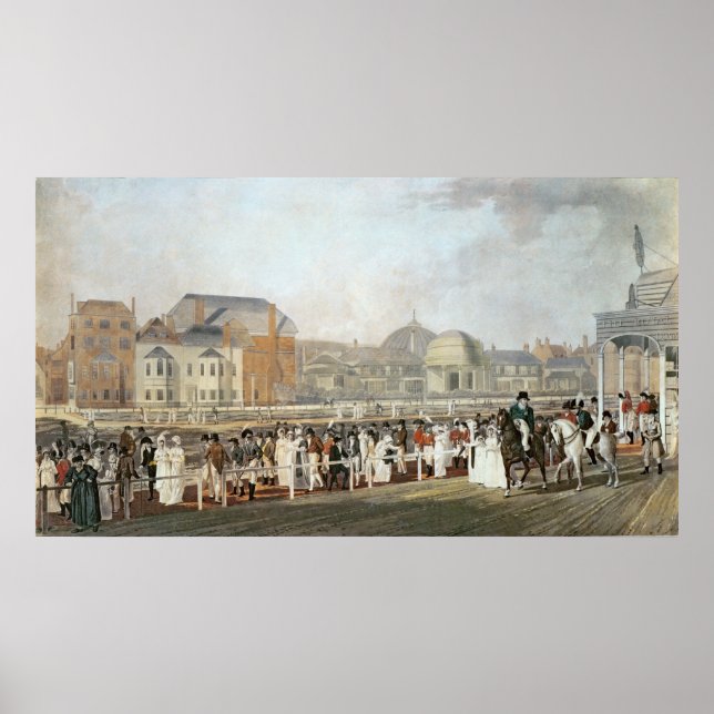 Affiche Brighton : Le vieux pavillon et Steyne (Devant)