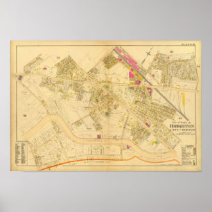 Affiche Brighton, Massachusettes 5