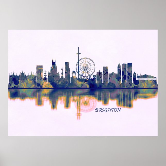 Affiche Brighton Skyline (Devant)