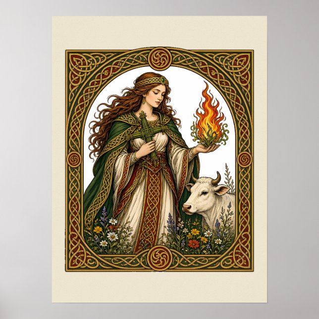 Affiche Brigid de la Flamme (Devant)