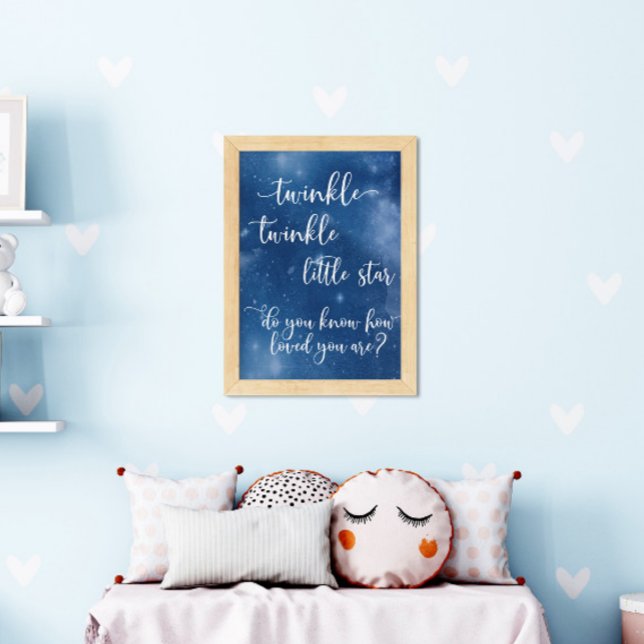 Affiche Brille Petite Étoile Connaissez-Vous Combien Vous  (Créateur téléchargé)