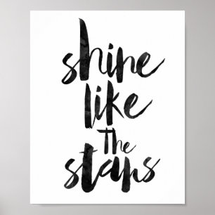 Affiche Brillez comme les étoiles