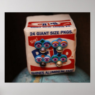 Affiche Brillo Art Furby