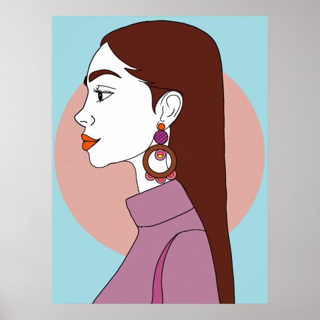 Affiche brincos (Devant)