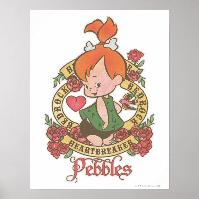 Affiche Brise-coeur PEBBLES™ (Devant)