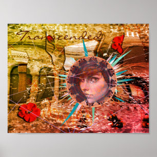 Affiche Brisé, Éparpillé, Enveloppé Et Transcendé