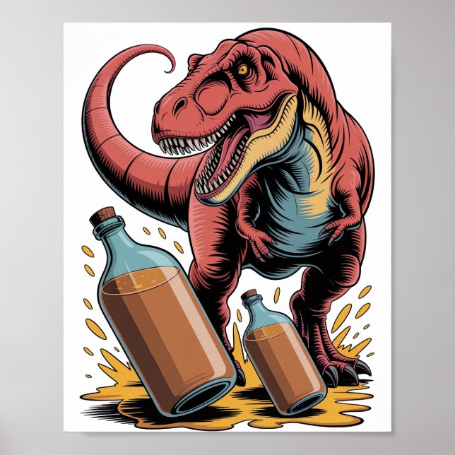 Affiche Briser les grosses bouteilles (Devant)