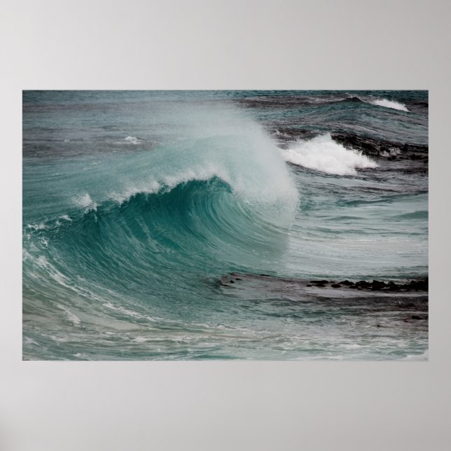Affiche Briseur de vagues en Tasmanie (Devant)