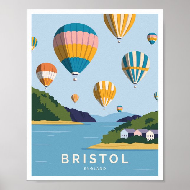 Affiche Bristol Angleterre (Devant)