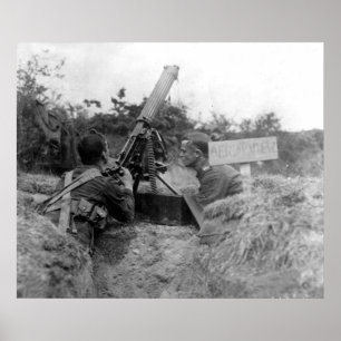 Affiche British AA Gun