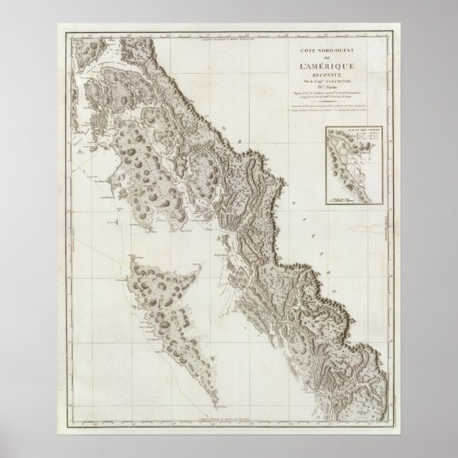 Affiche British Columbia Alaska (Devant)