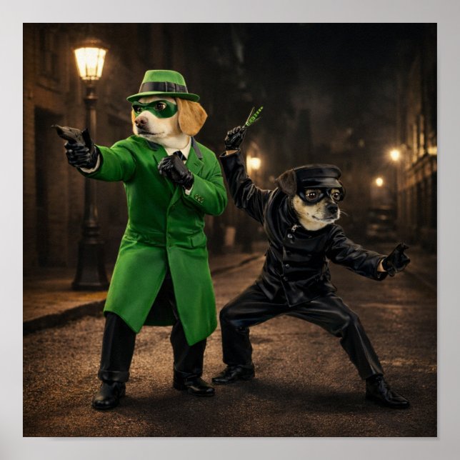 Affiche "Britt Reid & Kato" (Devant)