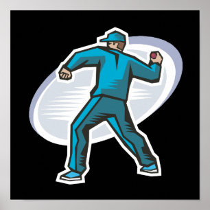 Affiche Broc de cricket