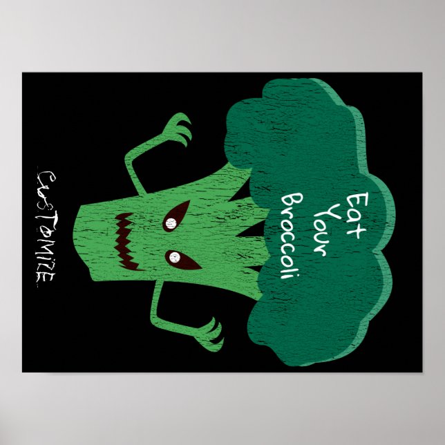 Affiche Broccoli Thunder_Cove effrayant (Devant)