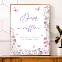 Brochure Baby shower Papillon
