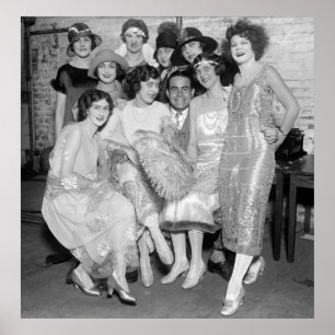 Affiche Brook Johns avec Oncle Sam's Follies : 1924