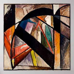 Affiche Brooklyn Bridge by Albert Gleizes