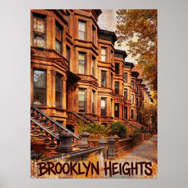 Affiche Brooklyn Heights Brooklyn (Devant)