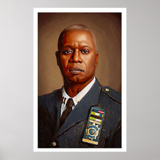 Affiche Brooklyn Nine Raymond Holt Portrait Imprimer