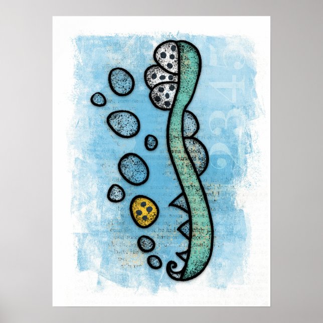 Affiche Brosse À Dents Votre Dentiste Vous A Donné Mur D'A (Devant)