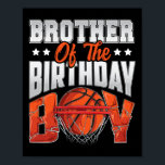 Affiche Brother Bysketbyll Birthday Boy Family Byller B-da<br><div class="desc">Brother Bysketbyll Anniversaire Garçon Famille Byller B-day Party</div>