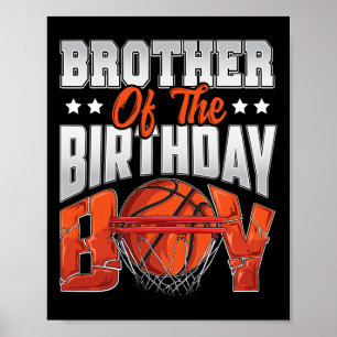 Affiche Brother Bysketbyll Birthday Boy Family Byller B-da