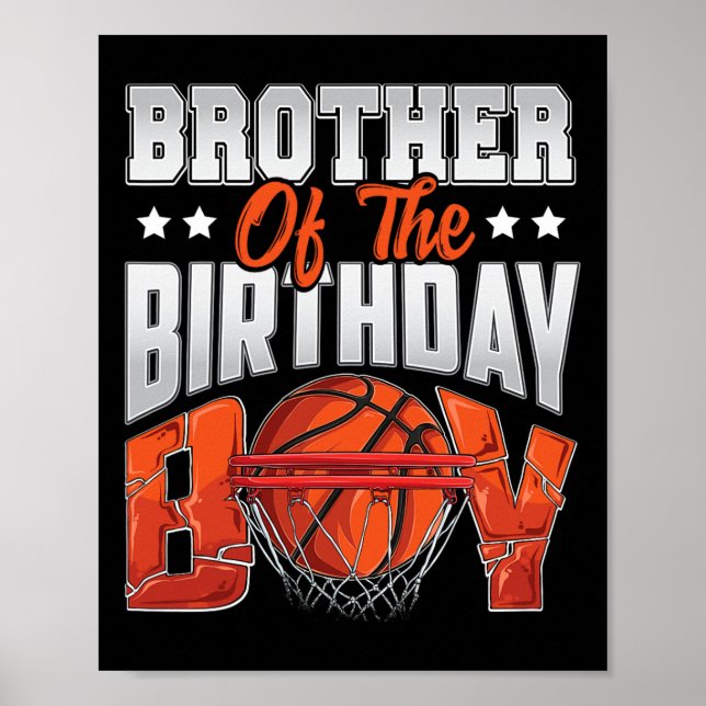 Affiche Brother Bysketbyll Birthday Boy Family Byller B-da (Devant)