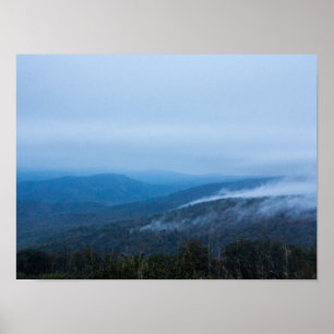 Affiche Brouillard dans le parc national de Shenandoah, Vi