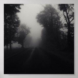 Affiche brouillard du pays