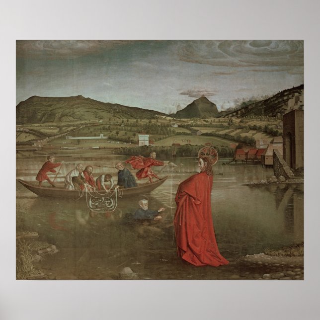 Affiche Brouillon Miraculeux de poissons (Devant)