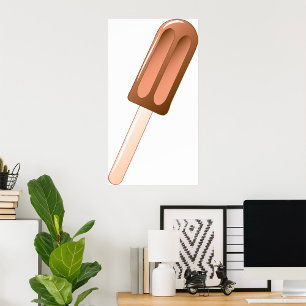 Affiche Brown Popsicle