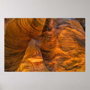Affiche Brown rock formation