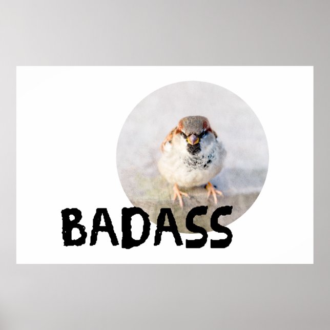 Affiche Bruant - Badass (Devant)