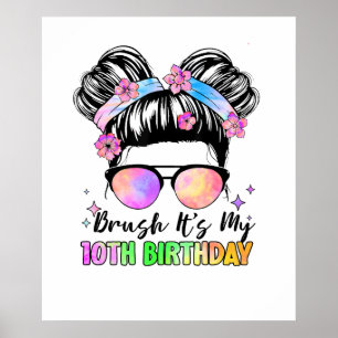 Affiche Bruh C'est mon 10e anniversaire 10 ans