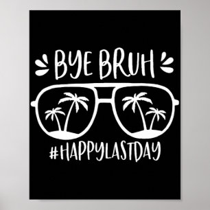 Affiche Bruh Joyeux Jour De L'Enseignant De L'École Nous S