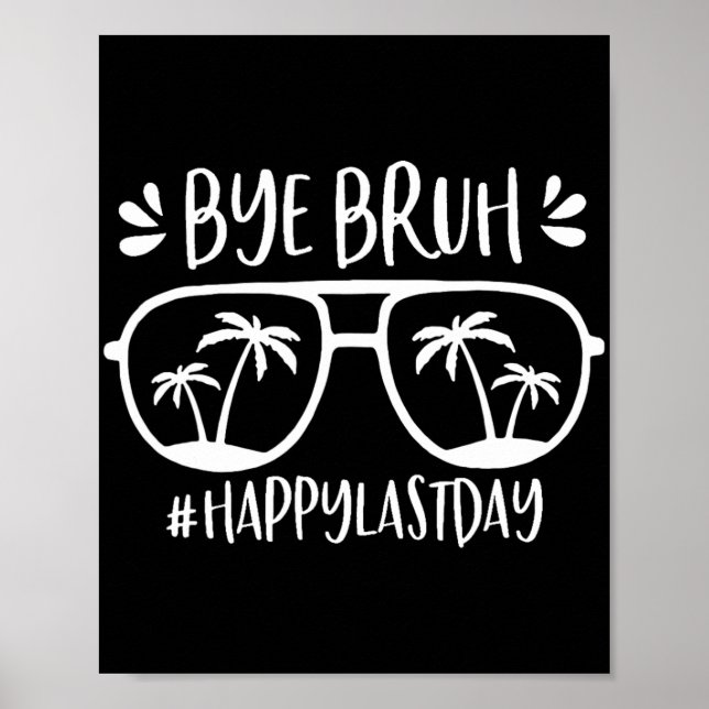 Affiche Bruh Joyeux Jour De L'Enseignant De L'École Nous S (Devant)
