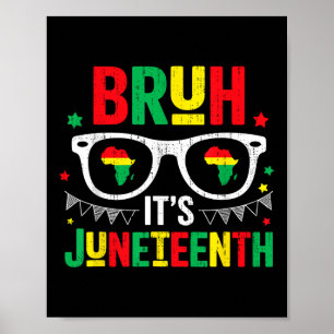 Affiche Bruh Sa 19ème Liberté Juin 19 1865 Africain